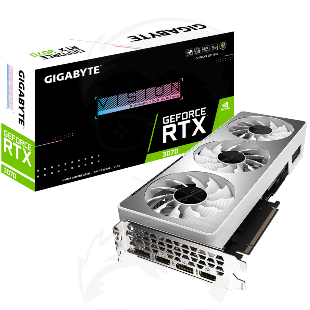Gigabyte GeForce RTX™ 3070 VISION OC 8GB GDDR6 Gigabyte GeForce RTX™ 3070 VISION OC 8GB GDDR6